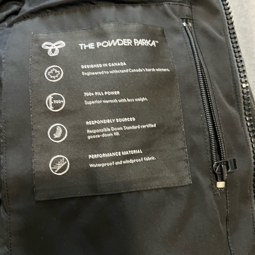 TNA Black Puffer Jacket - Picture 6 of 7